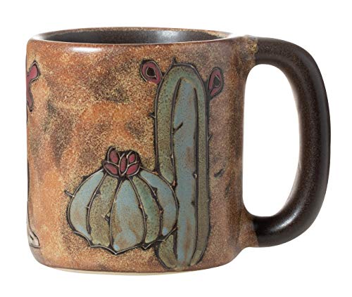 Death Valley Desert Cactus Handcrafted Mug 16oz - Unique Ceramic Drinkware