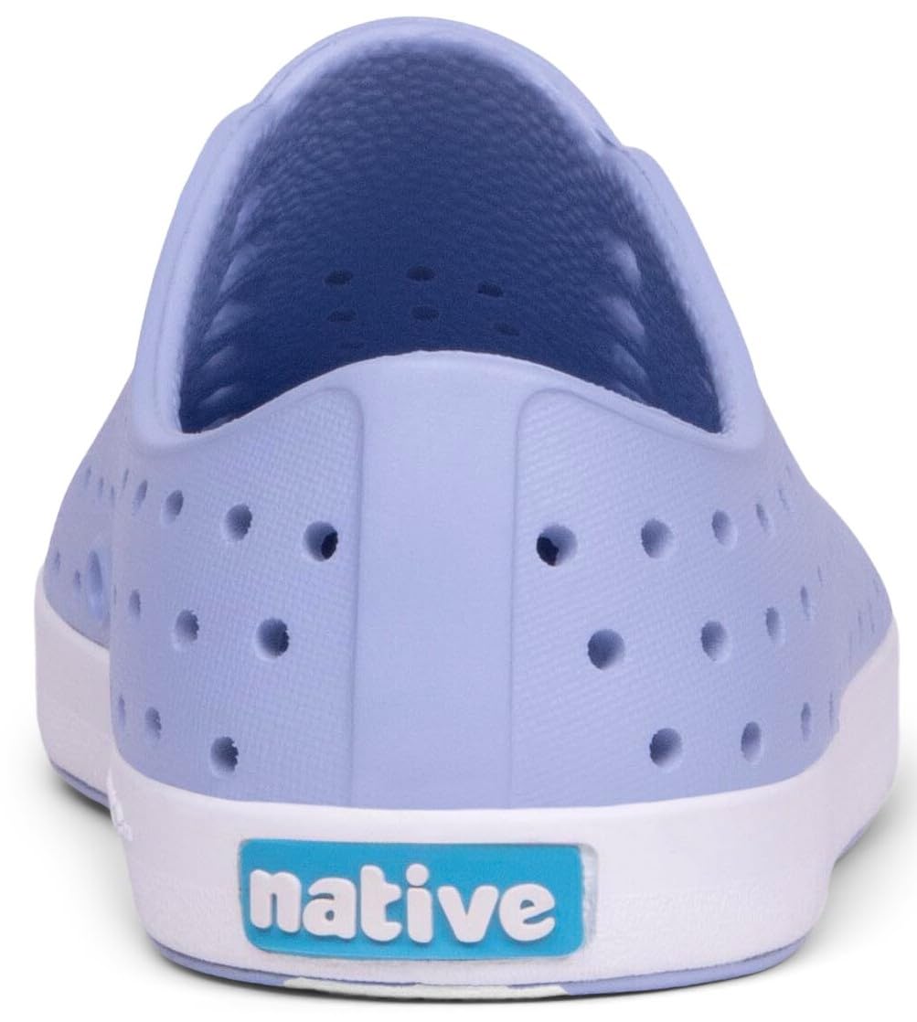 Native Shoes Unisex-Kids Jefferson Sneakers, Future Purple/Shell White, 9 Toddler