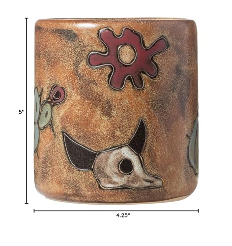 Death Valley Desert Cactus Handcrafted Mug 16oz - Unique Ceramic Drinkware