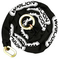 Heavy Duty Motorcycle Security Chain 7ft x 3/8in Black Anti-Theft Lock