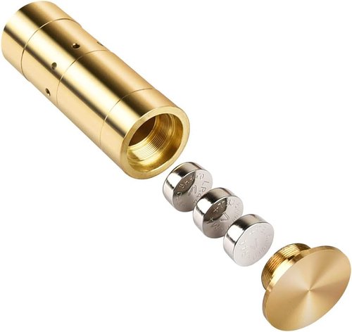 MidTen Bore Sight Laser - .45 ACP & 20-Gauge Red Dot Boresighter with Extra Batteries