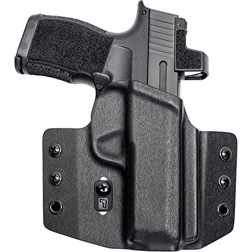 Black Tulster OWB Contour Kydex Holster for Sig Sauer P365XL, Optic Ready