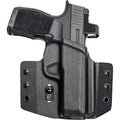 Black Tulster OWB Contour Kydex Holster for Sig Sauer P365XL, Optic Ready