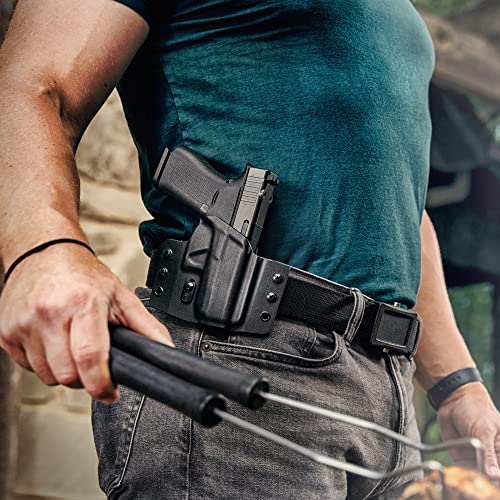 Tulster OWB Contour Kydex Holster for H&K CC9 - Black, Optic Ready, Concealed Carry