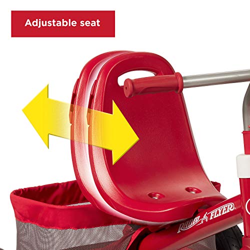 Radio Flyer All-Terrain Stroll 'N Trike for Toddlers Ages 1-5 with UV Canopy - Ultimate 30.71x21.65x41.34 inches