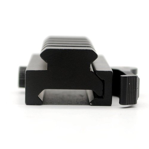 TRIROCK Tactical QD Detachable 20mm Picatinny Rail Half Inch Low Profile Riser 5 Slots QR Block Mount