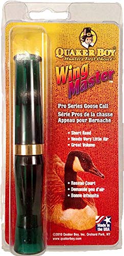 Hunting Goose Call - Realistic Wingmaster Bird Sound, Green