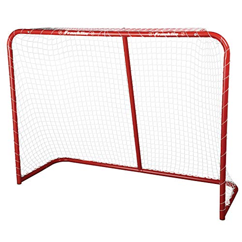 NHL Youth Steel Hockey Goal 54-Inch - Franklin Sports Pro-Style Street Hockey Goal