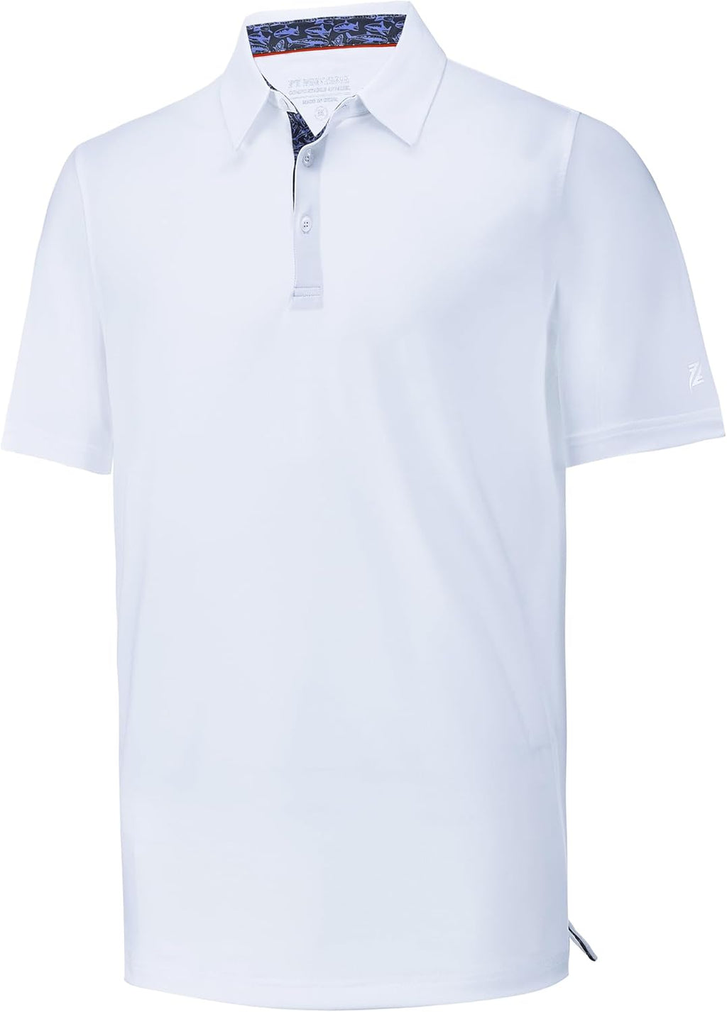 Skiennix Men's Polo Shirt - Short Sleeve Casual Dry Fit Golf Shirt in Stylish Design