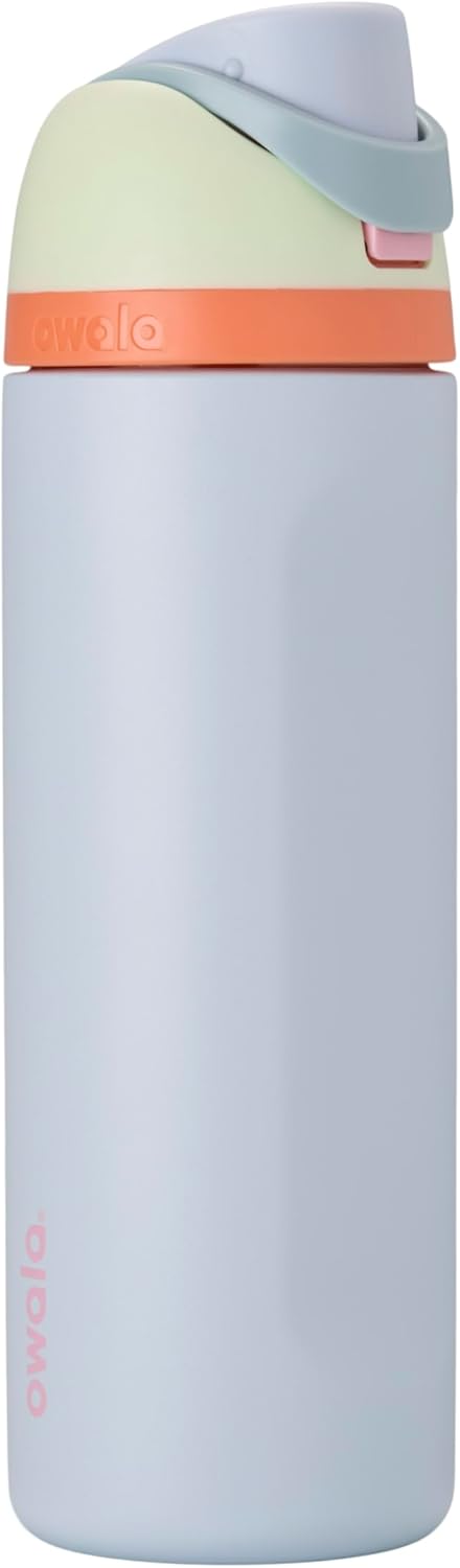 Owala FreeSip 24 oz Insulated Stainless Steel Water Bottle - BPA-Free, Perfect for Sports & Travel