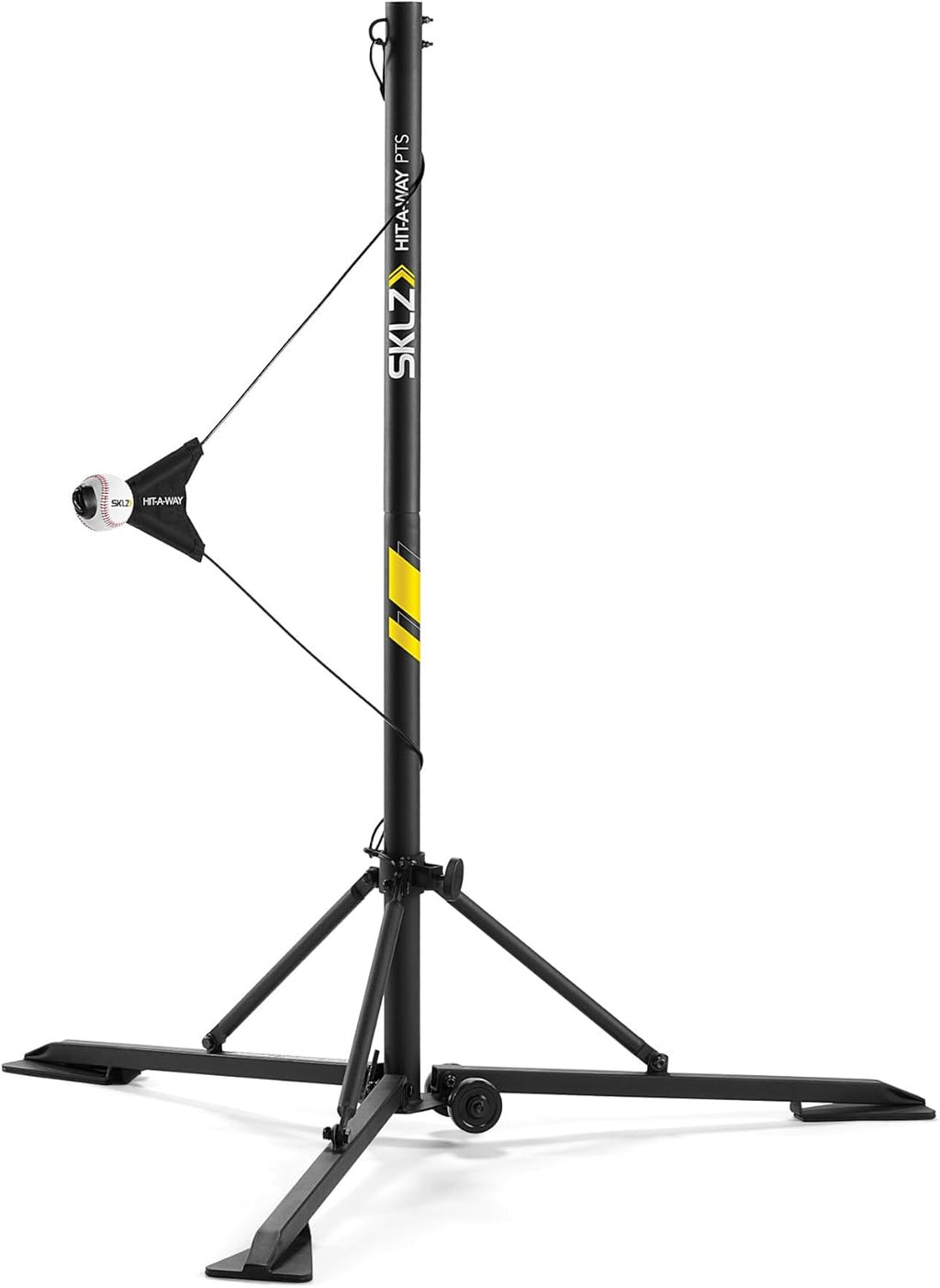 SKLZ Hit-A-Way Baseball Swing Trainer - Portable Training Station with Adjustable Stand