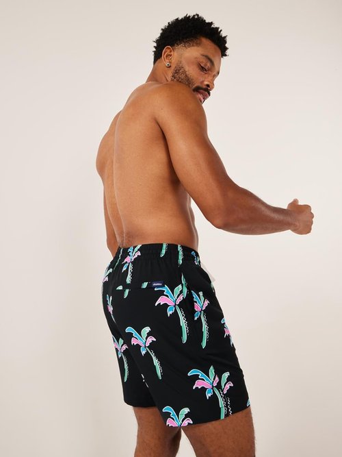 Chubbies Lined Men's Swim Trunks - 7 Inch Swim Shorts with Elastic Waist & UPF 50+ Protection