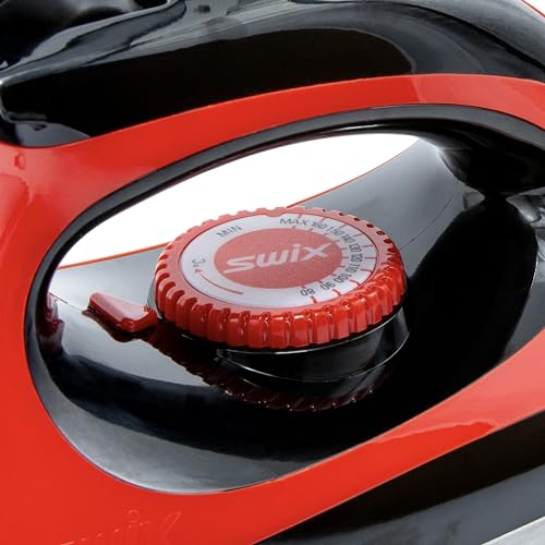 Ski & Snowboard Waxing Iron with Adjustable Temperature - Classic Red Finish