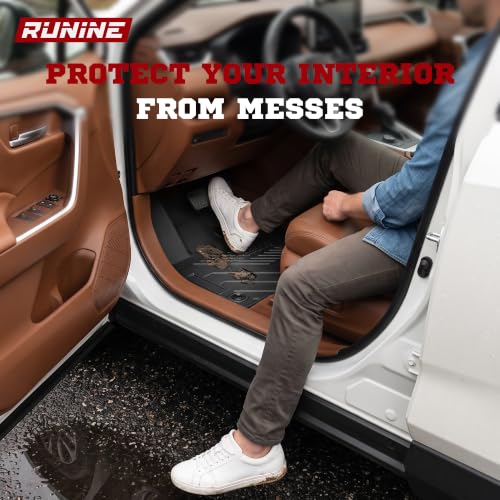 Toyota RAV4 Floor Mats Set 2019-2025 All Weather Custom Car Floor Liners