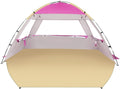 Venustas Beach Tent - Portable Sun Shelter with UPF 50+ UV Protection | Fits 3-8 People, Easy Setup
