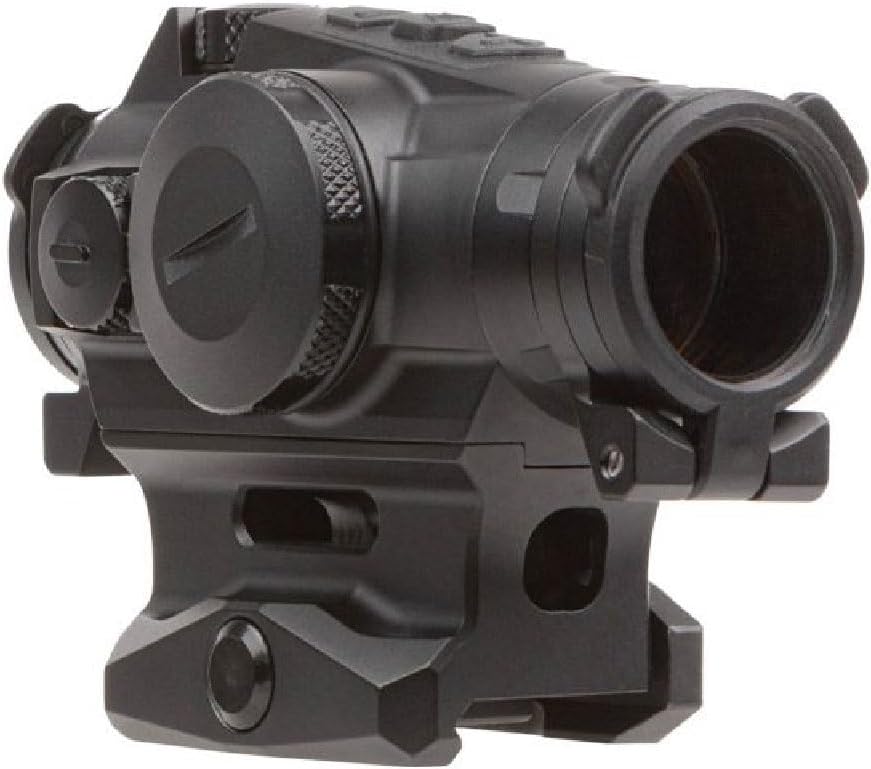 Sig Sauer ROMEO4T-PRO Red Dot Sight - 1x20mm with Red Quad Ballistic Circle Dot Reticle, 0.5 MOA, Black/FDE