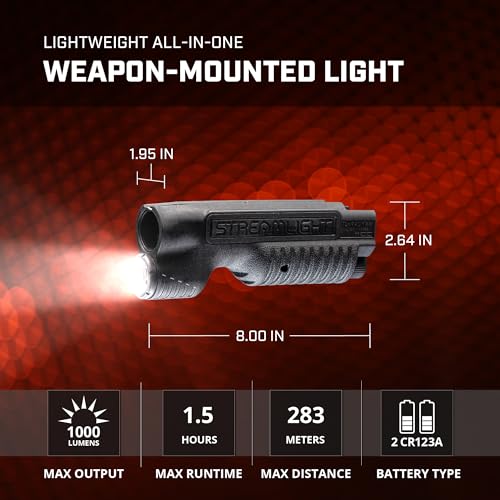 Mossberg 500/590 Shotgun Light - 1,000 Lumens Tactical Forend with Variation Black