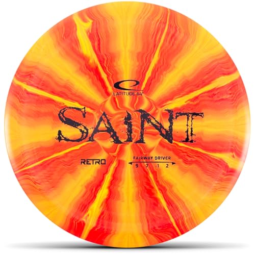 Latitude 64 Retro Burst Disc Golf Set 6-Pack - Beginner Friendly, Includes Keystone, Fuse, River & More