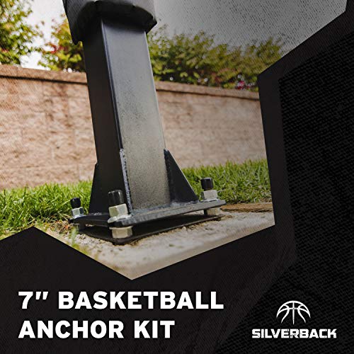 7-Inch Basketball Hoop Anchor Kit for Silverback, Goaliath & Hoopstar