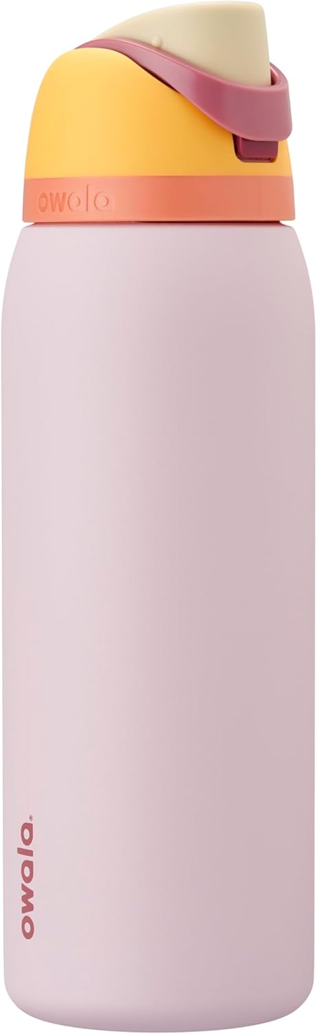 Owala FreeSip Insulated Stainless Steel Water Bottle - 40 Oz BPA-Free | Perfect for Sports & Travel