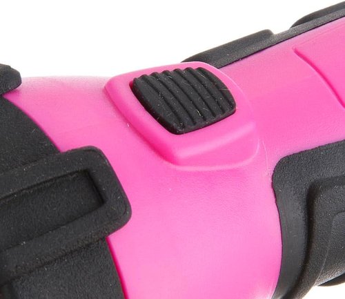 Dorcy 55 Lumen LED Flashlight - Water Resistant & Floating Design | Pink with Carabineer Clip