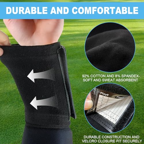 Football Play Wristbands for Youth Adults Black 20 Pack Triple Window