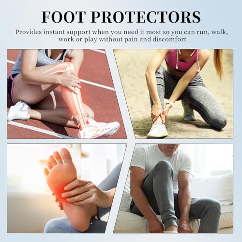 Bamboo Foot Sleeves Compression Socks for Foot Pain Relief Ankle Support
