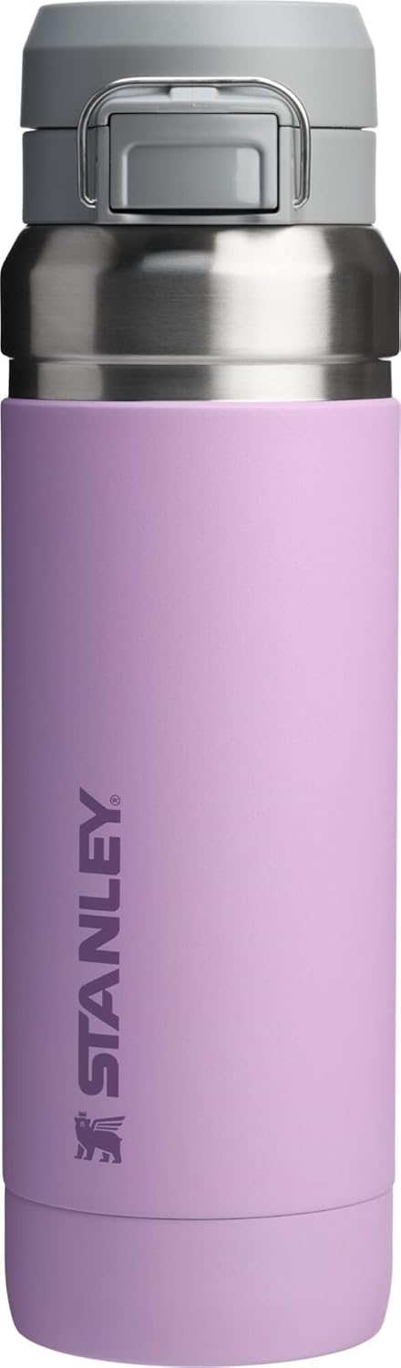 Stanley Quick Flip GO Water Bottle 36 oz - Insulated, Leakproof, BPA-Free | Perfect for Travel & Sports | Lilac
