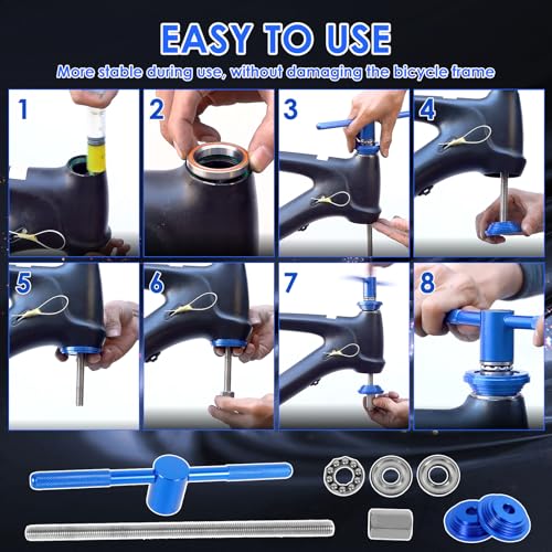 Bike Headset Press Tool - Universal Bicycle Bearing Installation & Removal
