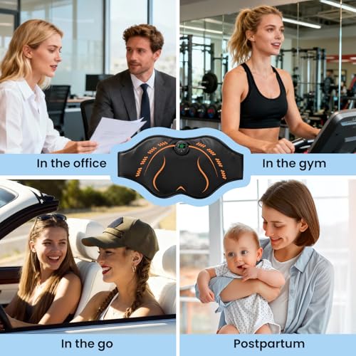 Hip Trainer Glute Stimulator for Butt Lifting and Toning - USB Rechargeable, EMS Muscle Stimulator for Women