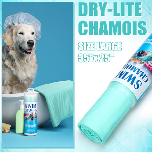 Aqua Extra Large Swimming Chamois Towel - Quick Dry Water Sports Towel