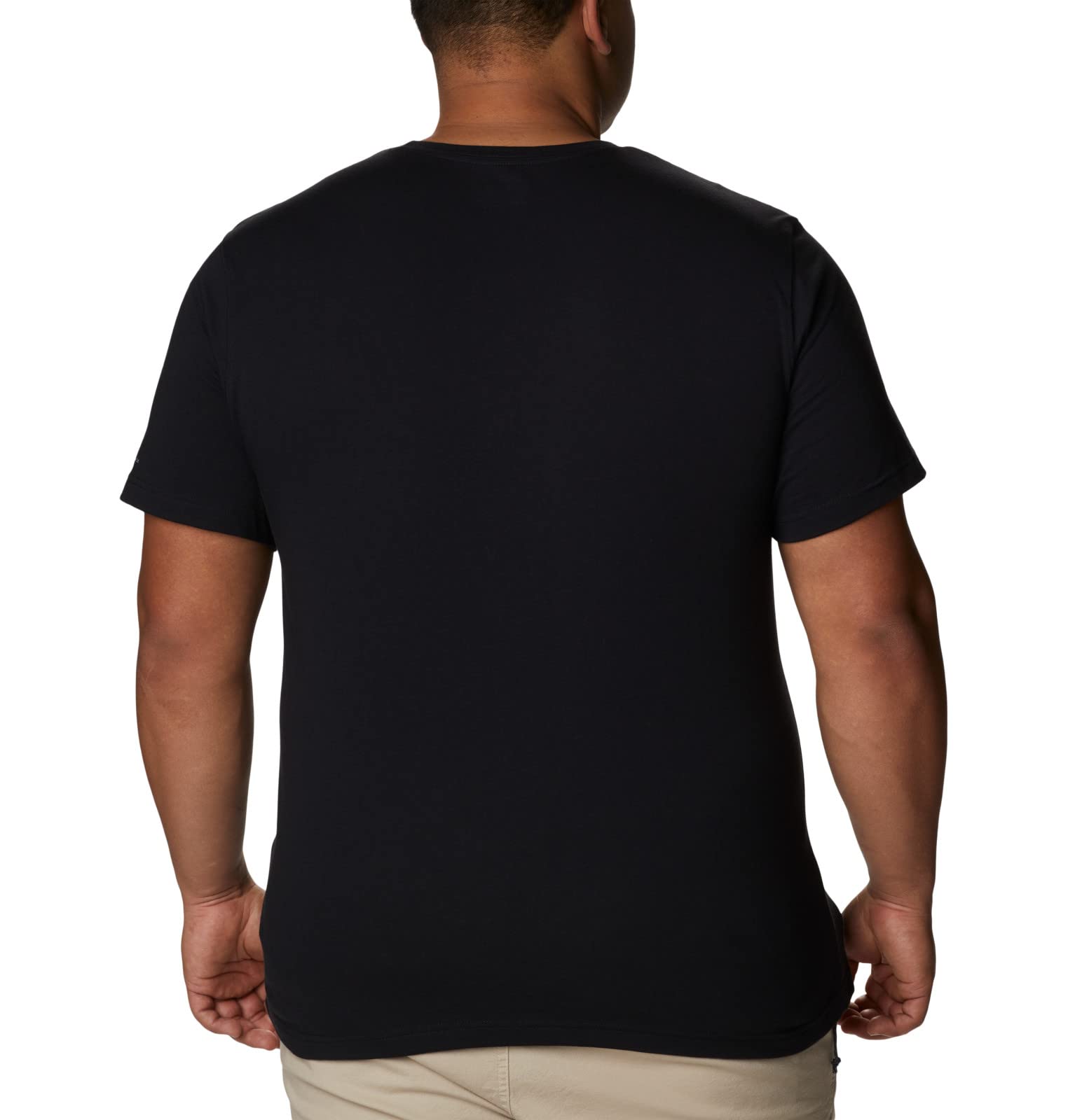 Columbia Men's Thistletown Hills Graphic Short Sleeve, White/Wanderland Graphic, 2X Tall
