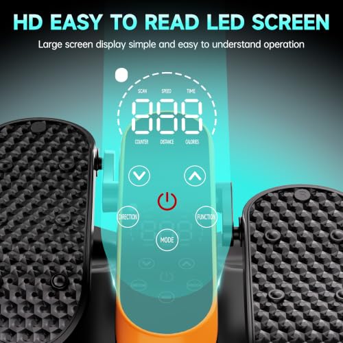 Electric Under Desk Elliptical for Seniors - Motorized Leg Exerciser with Remote