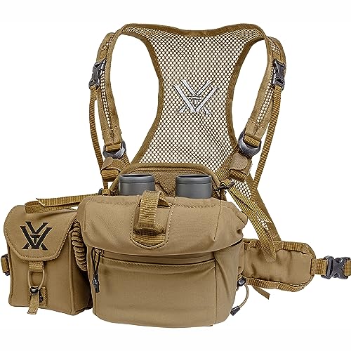 Vortex Glasspak Pro Binocular Harness Small – Lightweight, Weather-Resistant Chest Pack for Hunting & Outdoor