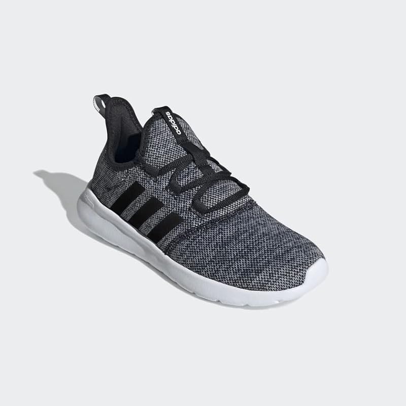 adidas Women's Cloudfoam Pure Running Shoes - Black/White, Size 7.5