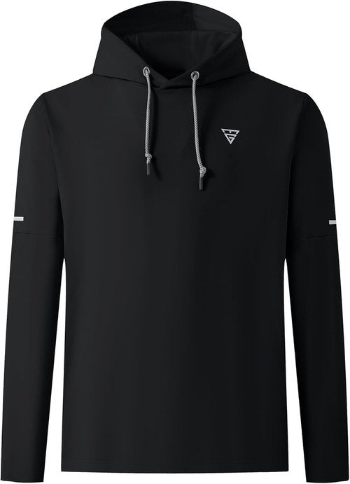 M MAELREG Men's Golf Hoodies - Lightweight Fleece Sweatshirt for Athletic Comfort | Casual Pullover