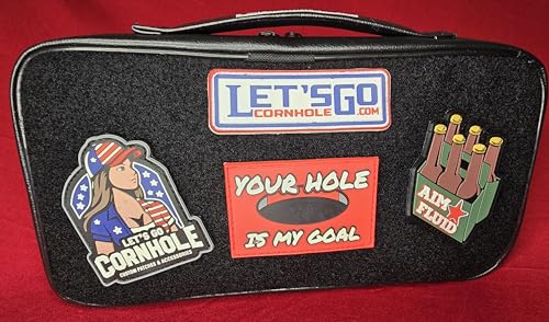 LETS GO CORNHOLE 6-Pack Bag Pouches for Zuca & Rolling Cases, Customizable