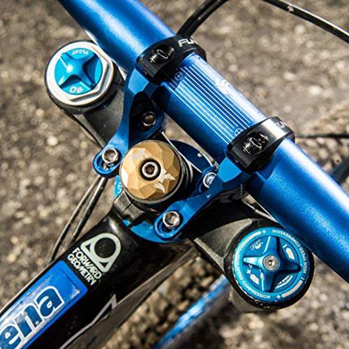 Funn RSX Direct Mount MTB Stem 35mm Dual Crown - Black, 30mm Rise