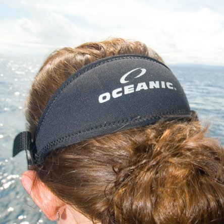 Oceanic Mini Shadow Scuba Mask - Ice Variation, Small Fit, Frameless Design