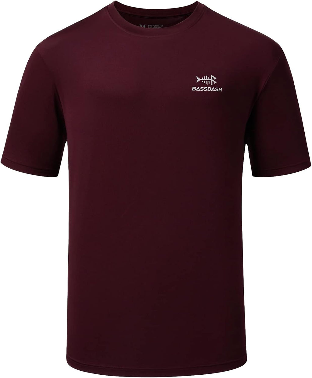 BASSDASH Men's Fishing Shirt - UPF 50+ Cooling Short Sleeve UV Protection for Hiking | Lightweight