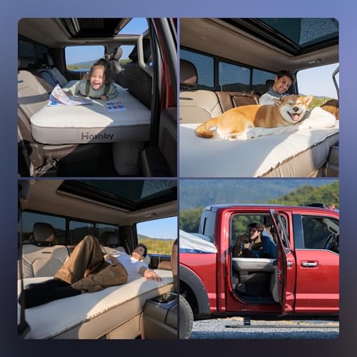 Havnby SnugNest Inflatable Pickup Truck Mattress for Ford Rear Cab, Hybrid Design