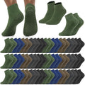 100 Pairs Non-Slip Socks Bulk Pack for Hospital, Yoga, Gym & Work Safety