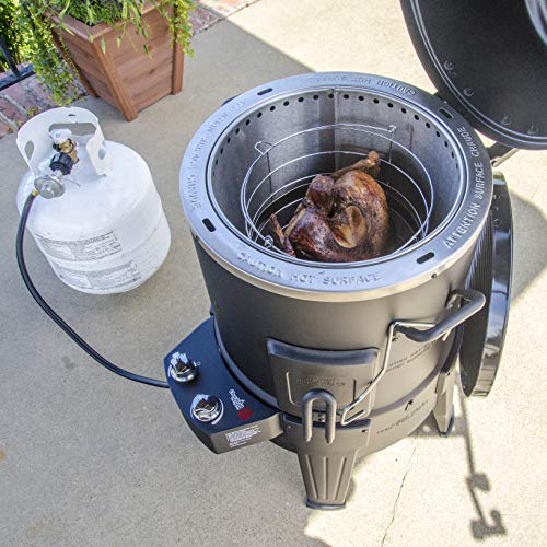 Charbroil The Big Easy TRU-Infrared 3-in-1 Smoker Roaster & Gas Grill - Black
