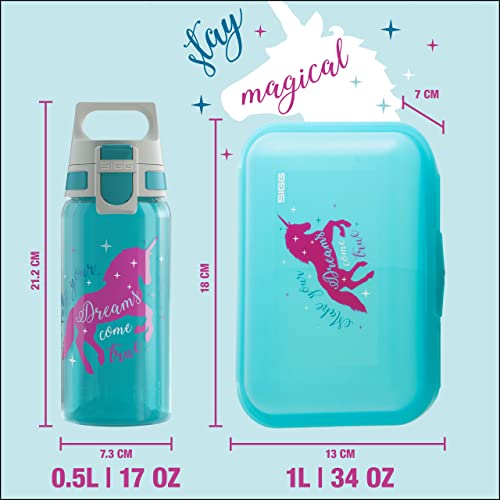 Sigg - Kids Lunch Box VIVA - Made in Germany - Dishwasher Safe - Food Containers for School, Daycare - Gifts Boys, Girls