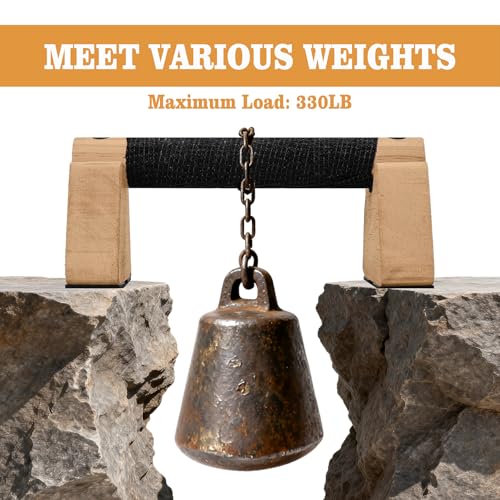 Wooden Parallettes Bars - 2 Pack for Handstand & Bodyweight Training
