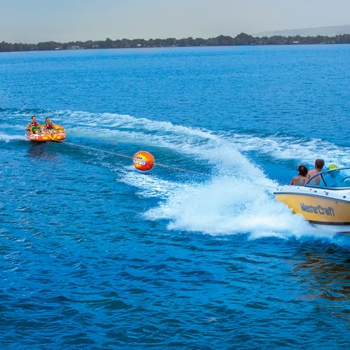 WOW Sports Water Sports Towable Tube Rope with Buoy & 4150-lb Break Strength