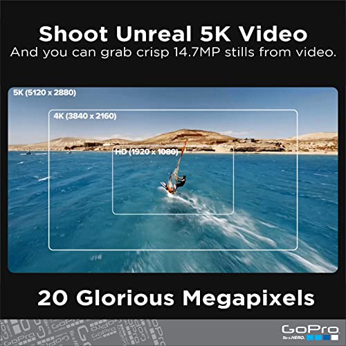 GoPro HERO9 Black Waterproof Action Camera with Front LCD & 5K Video - H9 Black