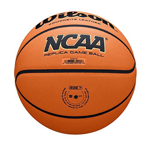 Wilson NCAA Replica Basketball Size 7 - 29.5 Inch - Official Game Ball