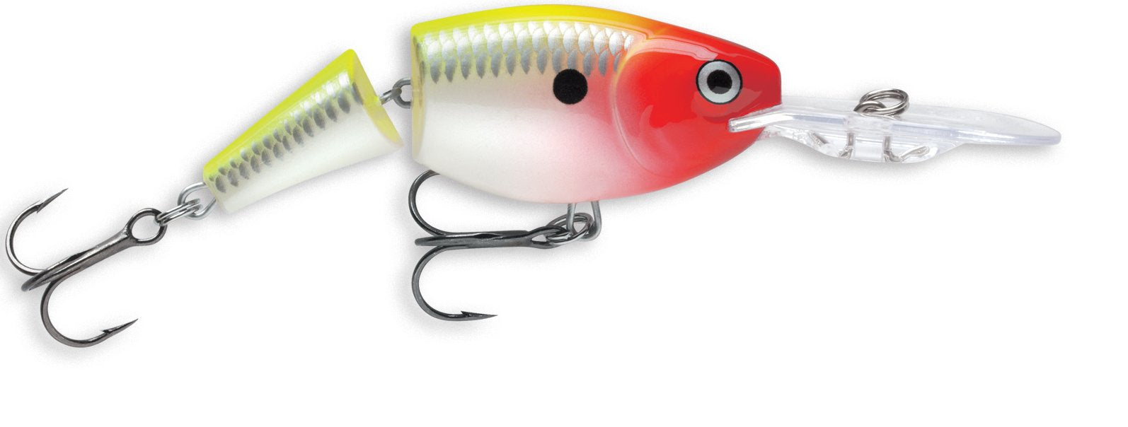 Rapala Jointed Shad Rap 07 Fishing lure, 2.75-Inch, Clown
