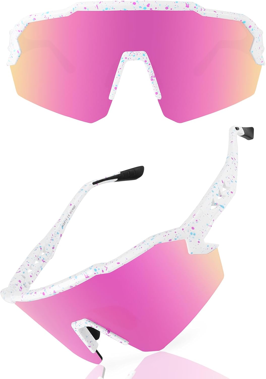 Ukoly Baseball Sunglasses - UV400 Protection Sports Eyewear for Men & Women | Lightweight TR90 Frame